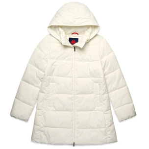 Kappa - Chaquetas Mujer Blanco - Miriel