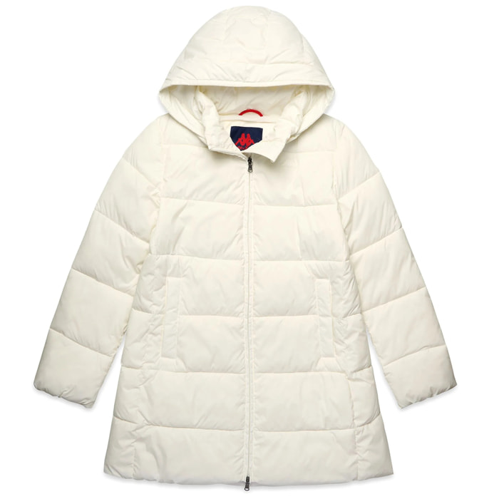 Kappa - Chaquetas Mujer Blanco - Miriel