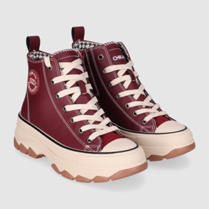 Deportivos - Vino - Tacón: 5 cm