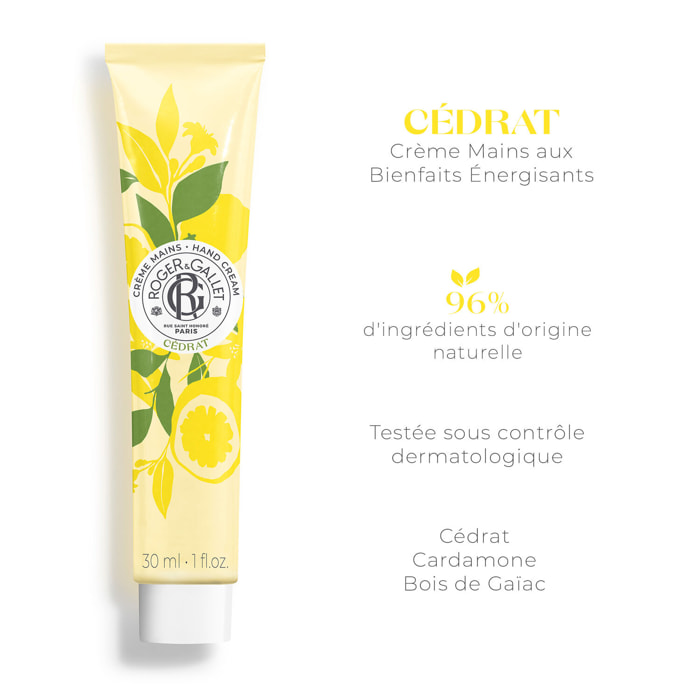 Cédrat - Crème Mains Bienfaisante 30 ml