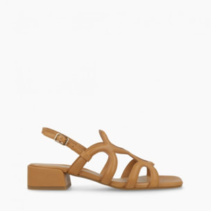 SANDALIAS MARRONES KON5355