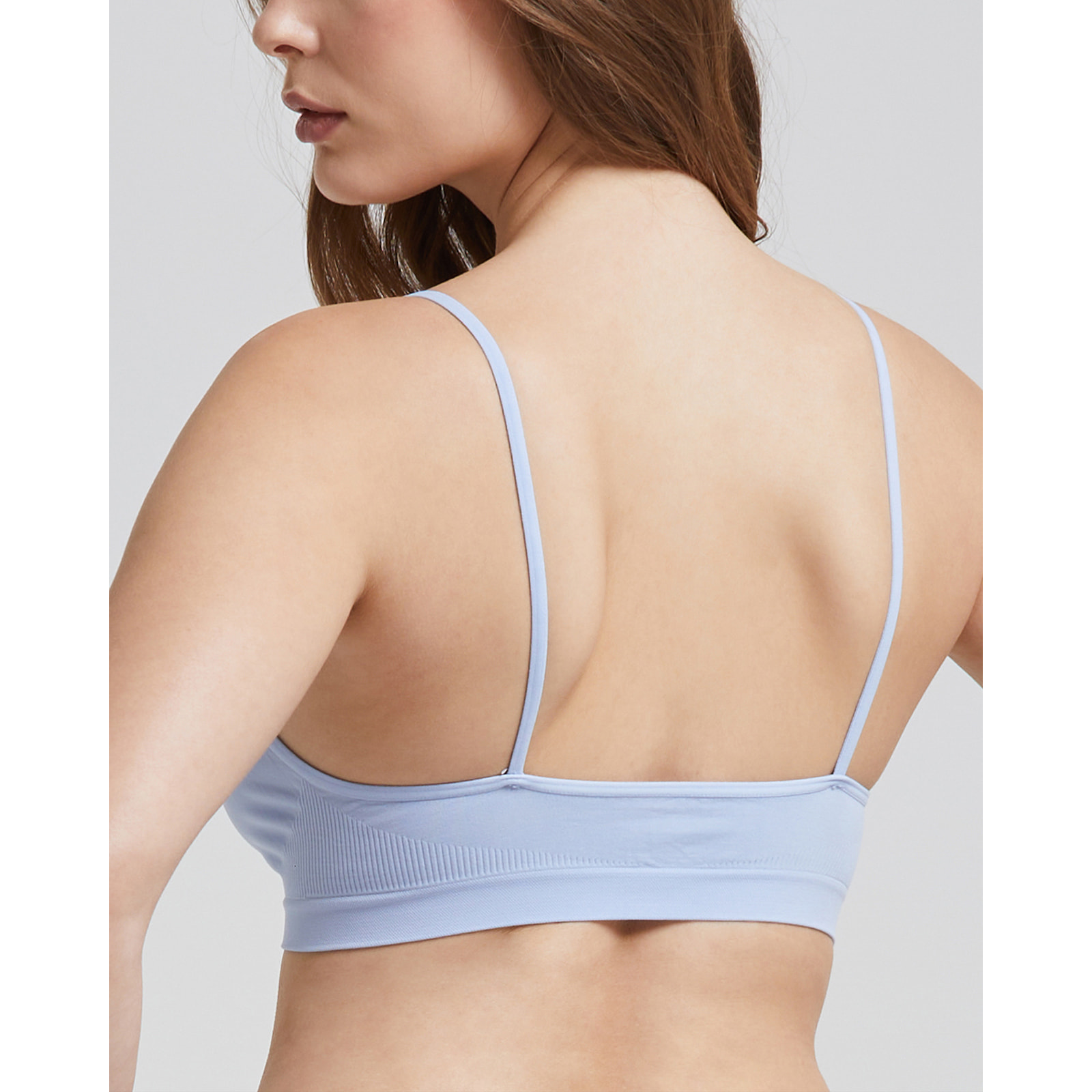 Brassiere seamless con spalline sottili X2