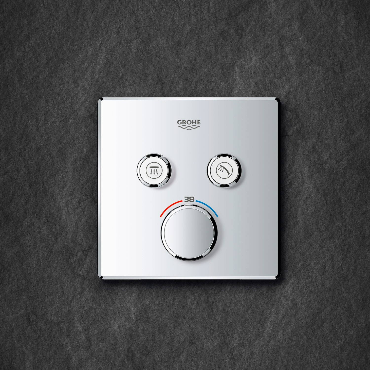 GROHE Grohtherm SmartControl Façade avec mitigeur thermostatique encastré 2 sorties