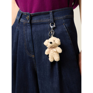 Oltre - Bermudas vaqueras con charm - Azul