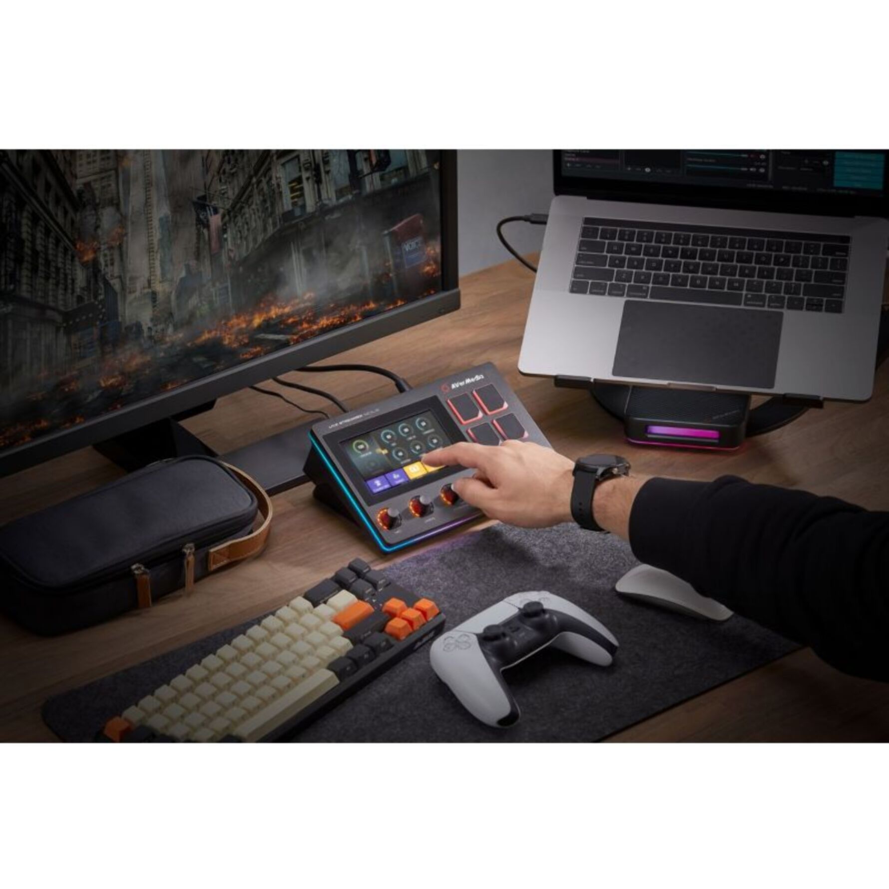 Carte d'acquisition AVERMEDIA STREAM DECK LIVE STREAMER AX310