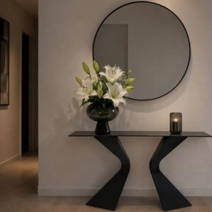 Miroir Starlet 100cm noir Kare Design