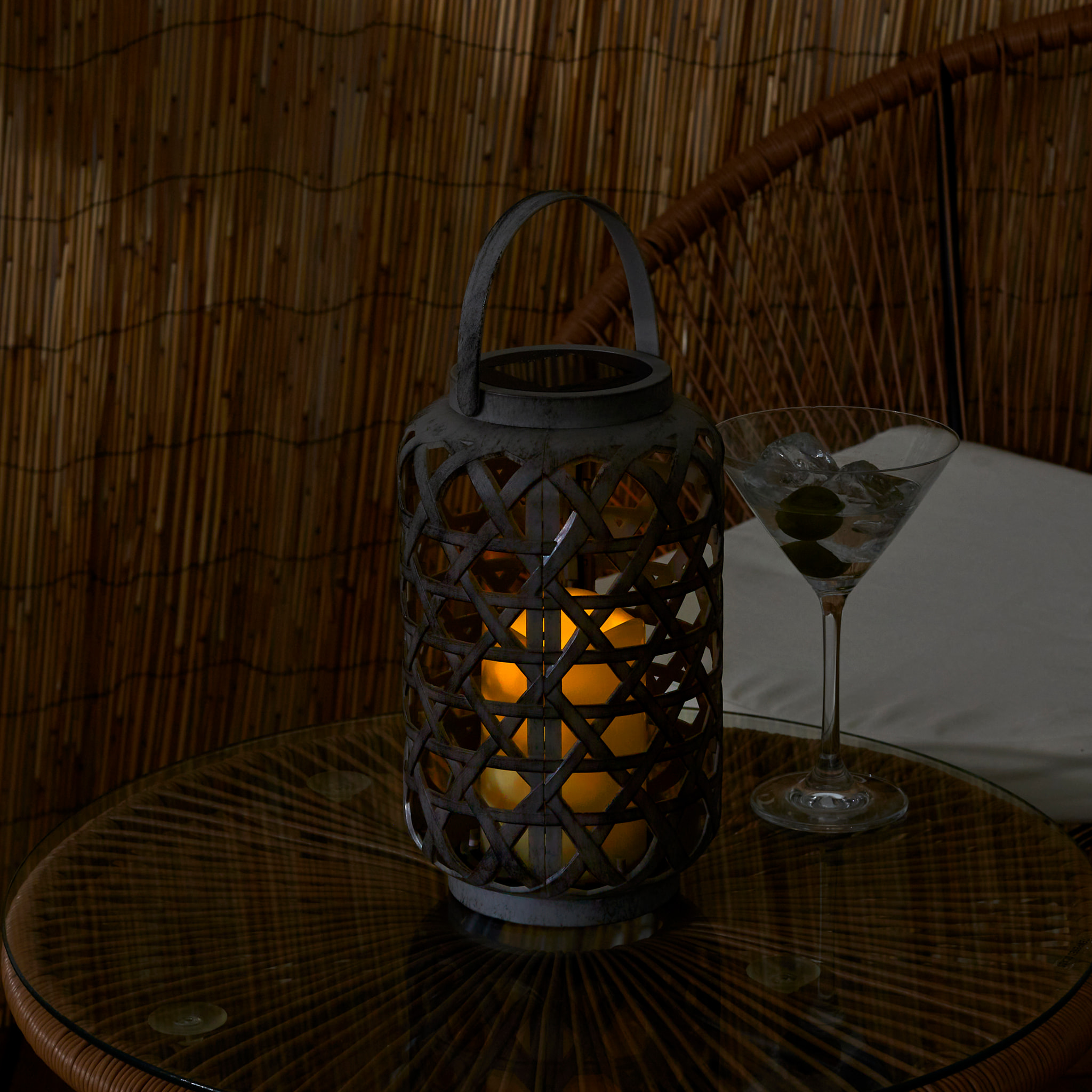 Lampe Exterieur Solaire Effet Bougie M6