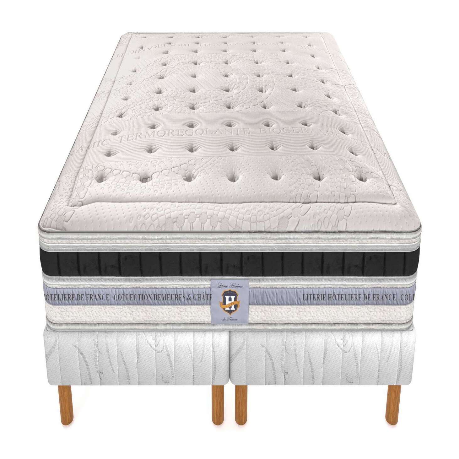Ensemble Versailles - matelas 2 places + 2 sommiers