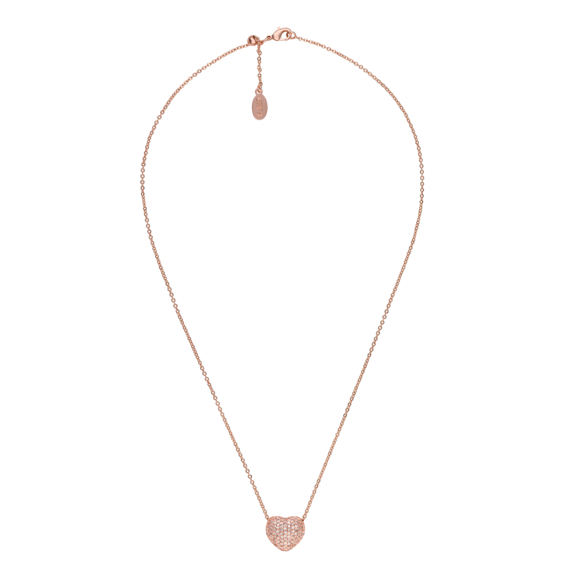 Collana U.S. Polo Assn. In metallo placcato oro rosa