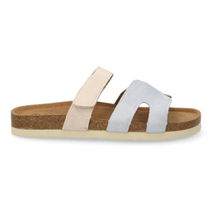 Sandalia Mujer cómoda doble tira