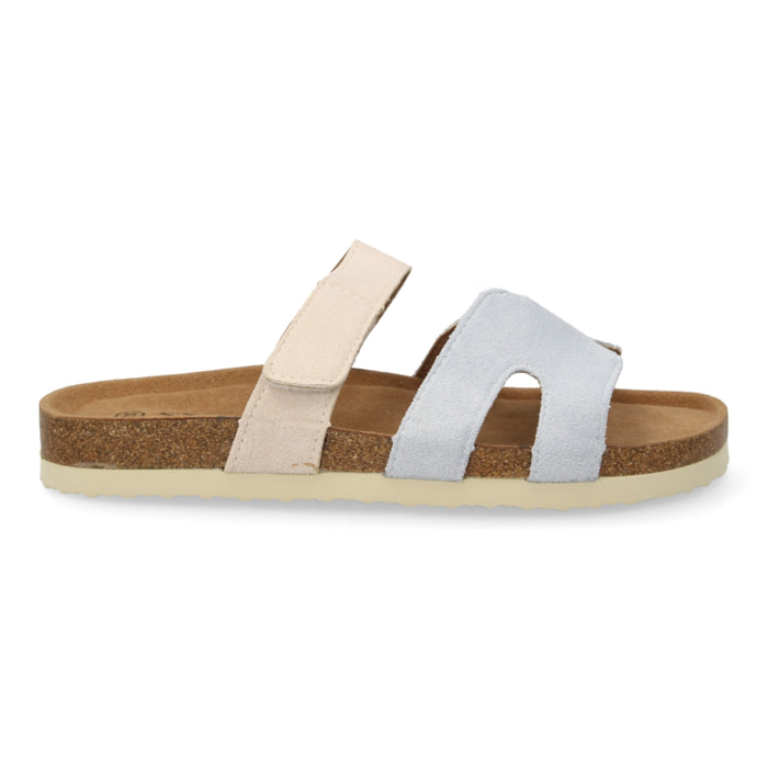 Sandalia Mujer cómoda doble tira