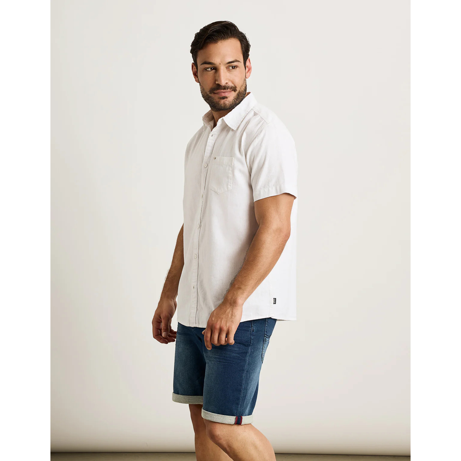 Camisa Manga Corta Blanco - Folka