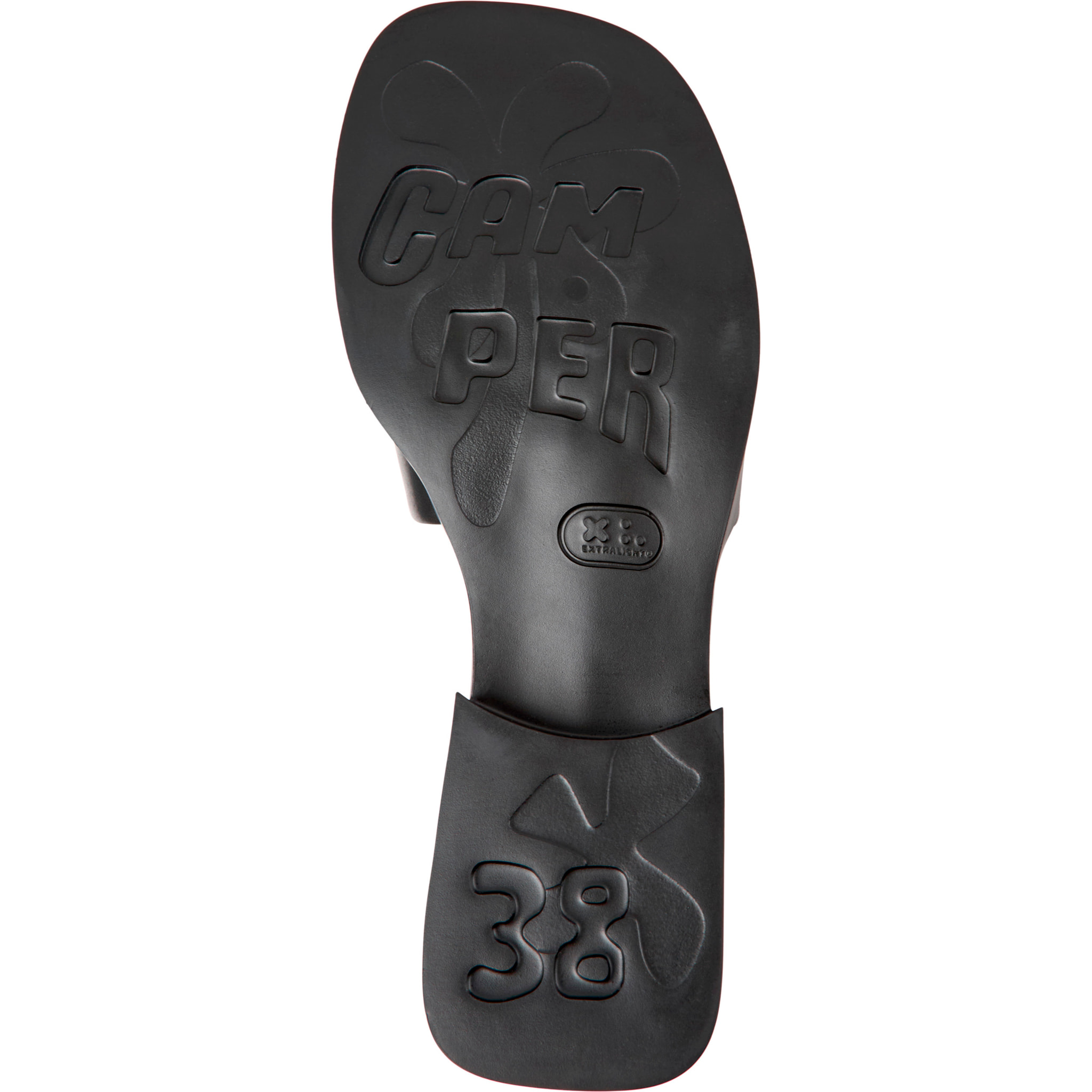 Sandalias - CAMPER Dana Twins - Negro - Cuero liso