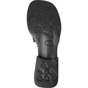 Sandalias - CAMPER Dana Twins - Negro - Cuero liso