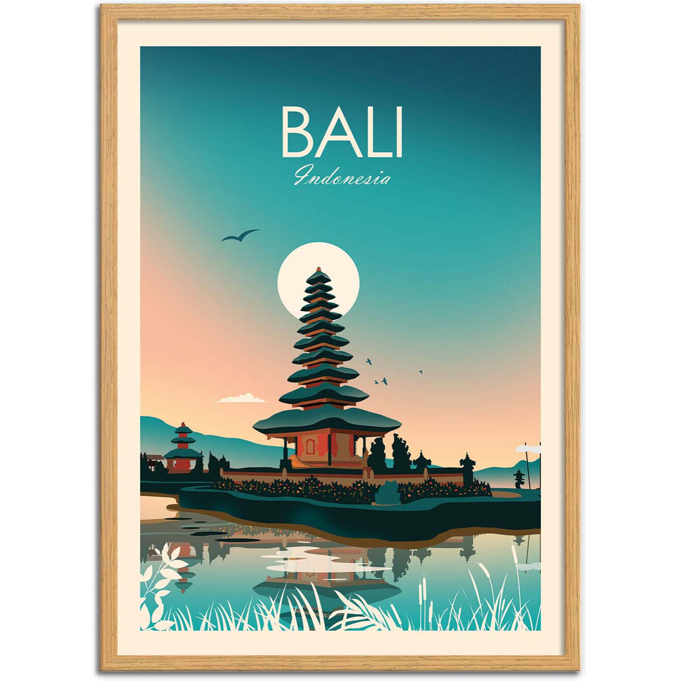 Affiche - Bali Indonesia - Studio Inception