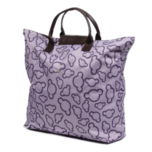 Azzorta bolso shopper plegable con doble asa.