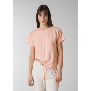 DEHA - Blusa ADJUSTABLE BLOUSE in cotone per donna