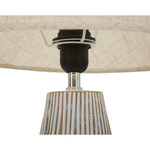 LAMPADA DA TAVOLO RESINA HANOI CM Ø 35X69,5