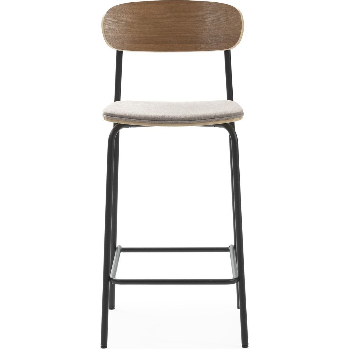 Lot de 2 tabourets de bar en tissu - SVALA