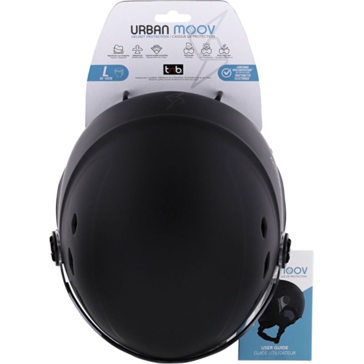 Casque TNB Taille L - Noir