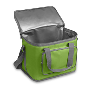 Cooler portatile Kardil. Alta resistenza, interno in PEVA privo di BPA. Maniglie in nylon rinforzate e cintura regolabile