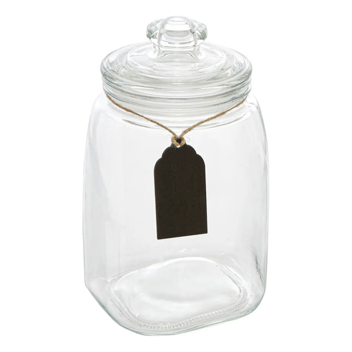 Bonbonnière Bonby ronde 2L transparent