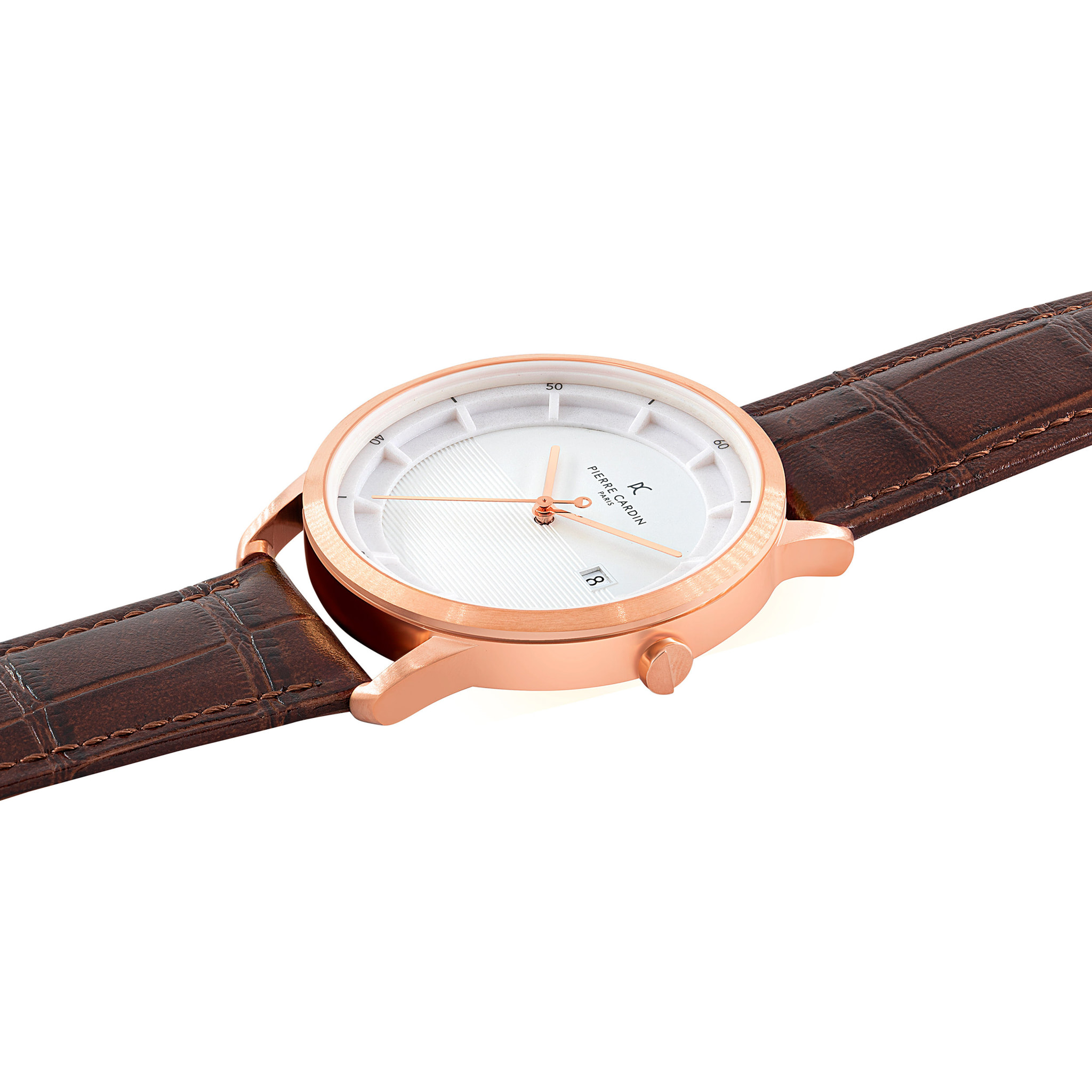 Reloj Pierre Cardin CLC.6003 Hombre Analogico Cuarzo con Correa de Cuero