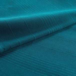 Plaid polycoton léger et polyvalent - Bleu