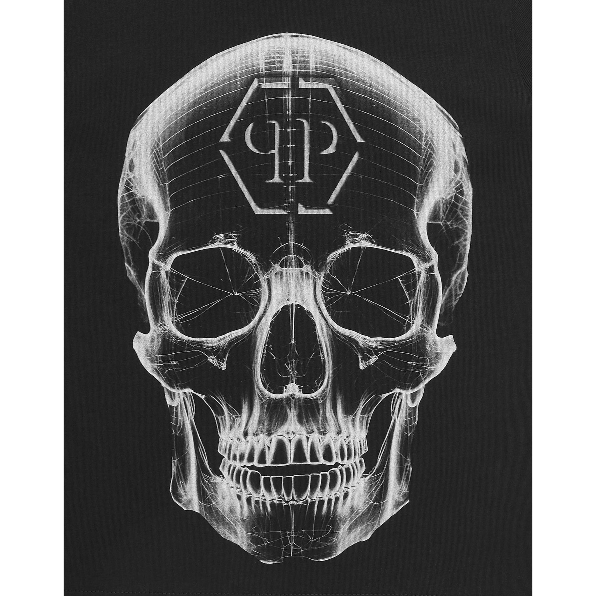 PHILIPP PLEIN T-Shirt Round Neck Ss SKULL