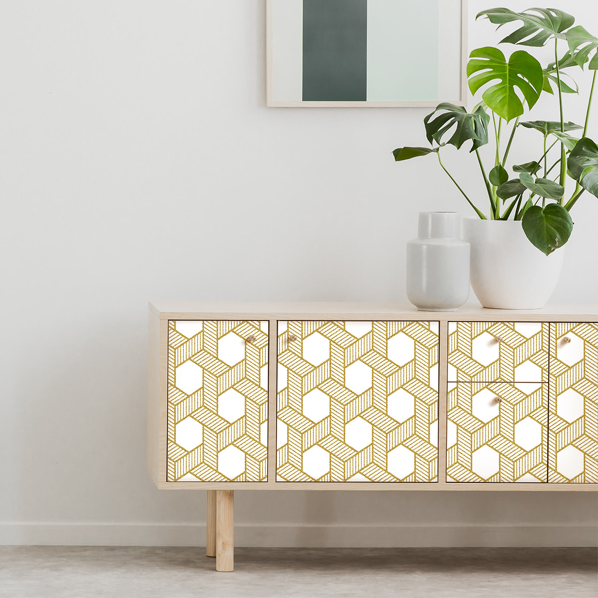 Sticker meuble scandinave connardk 60 x 90 cm
