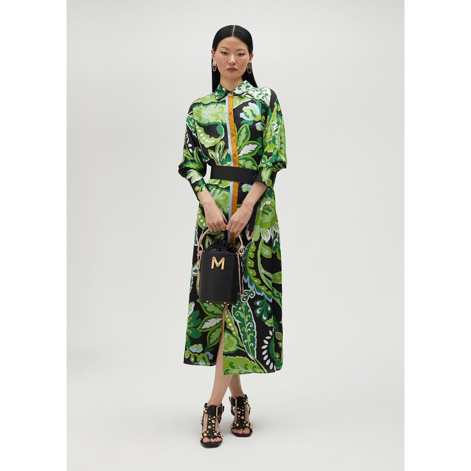 Vestito chemisier stampa paisley