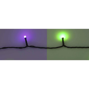 conjunto luces con 198 led rgb con control remoto - 1980cm de longitud