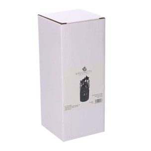 Portabicchiere in metallo gatti nero tondo cm ø8h20