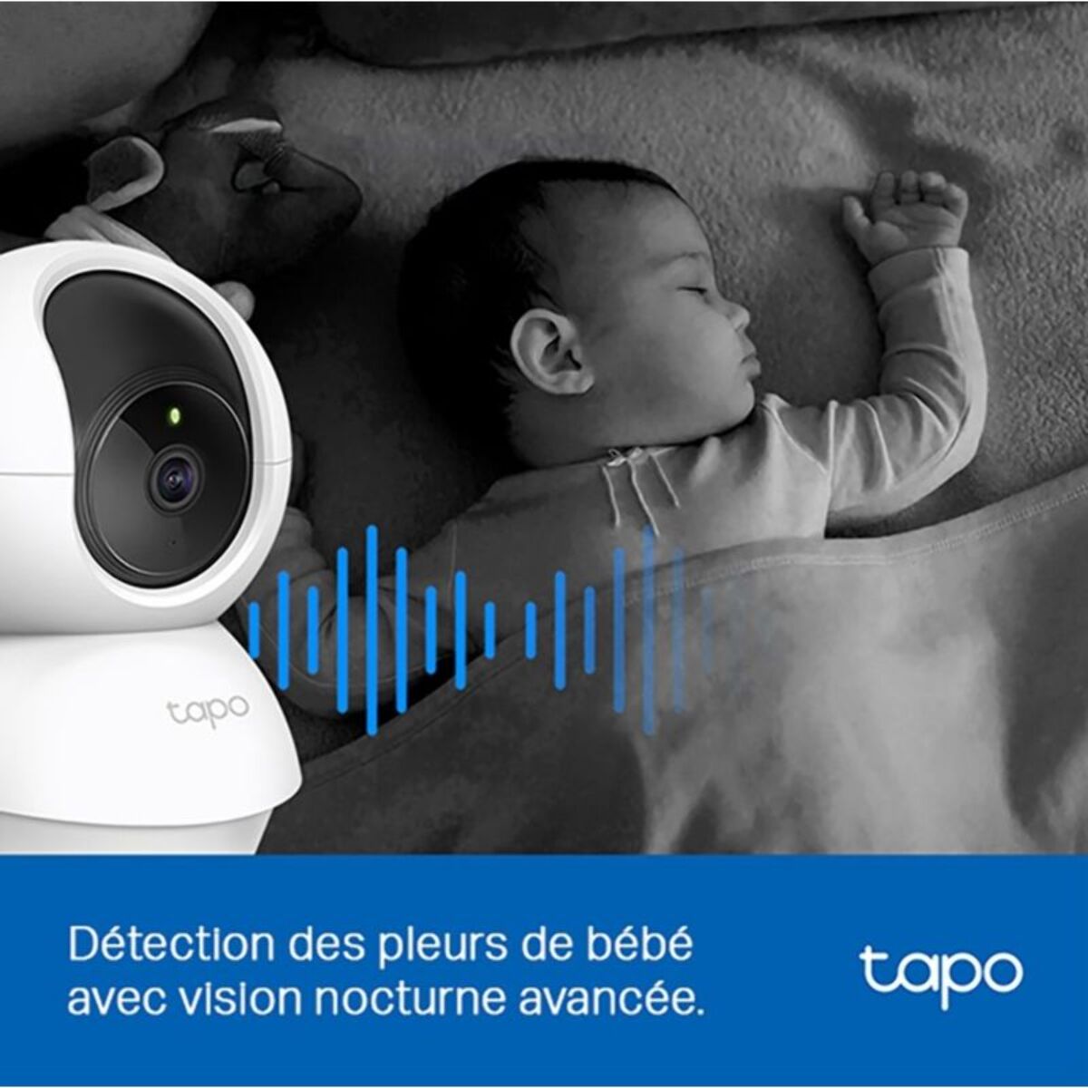 Caméra de surveillance TP-LINK Tapo TC70 1080p