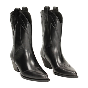 Texani neri in pelle