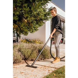 Aspirateur eau et poussière Karcher WD 3 S V-19/4/20 - Puissance 1000W- Capacité 19L- Cuve inox- Flexible 4m-  Grande capacité