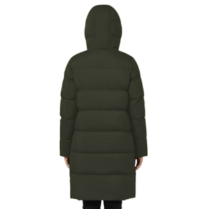 Abrigo para mujer ECOON Biarritz Long jacket - Khaki
