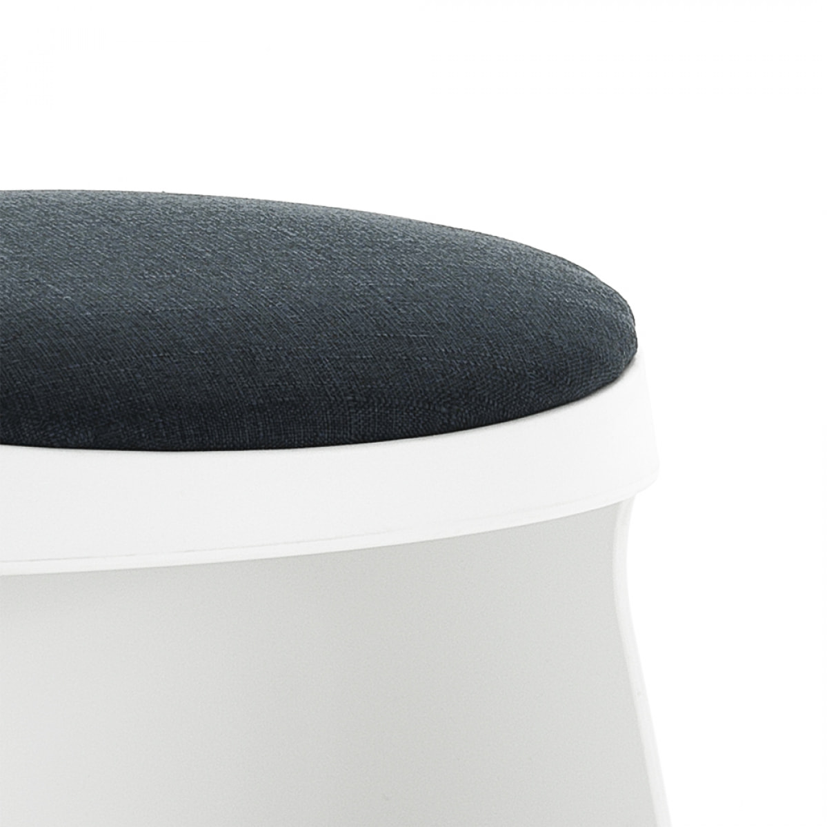 Tomasucci Tabouret TEX Blanc