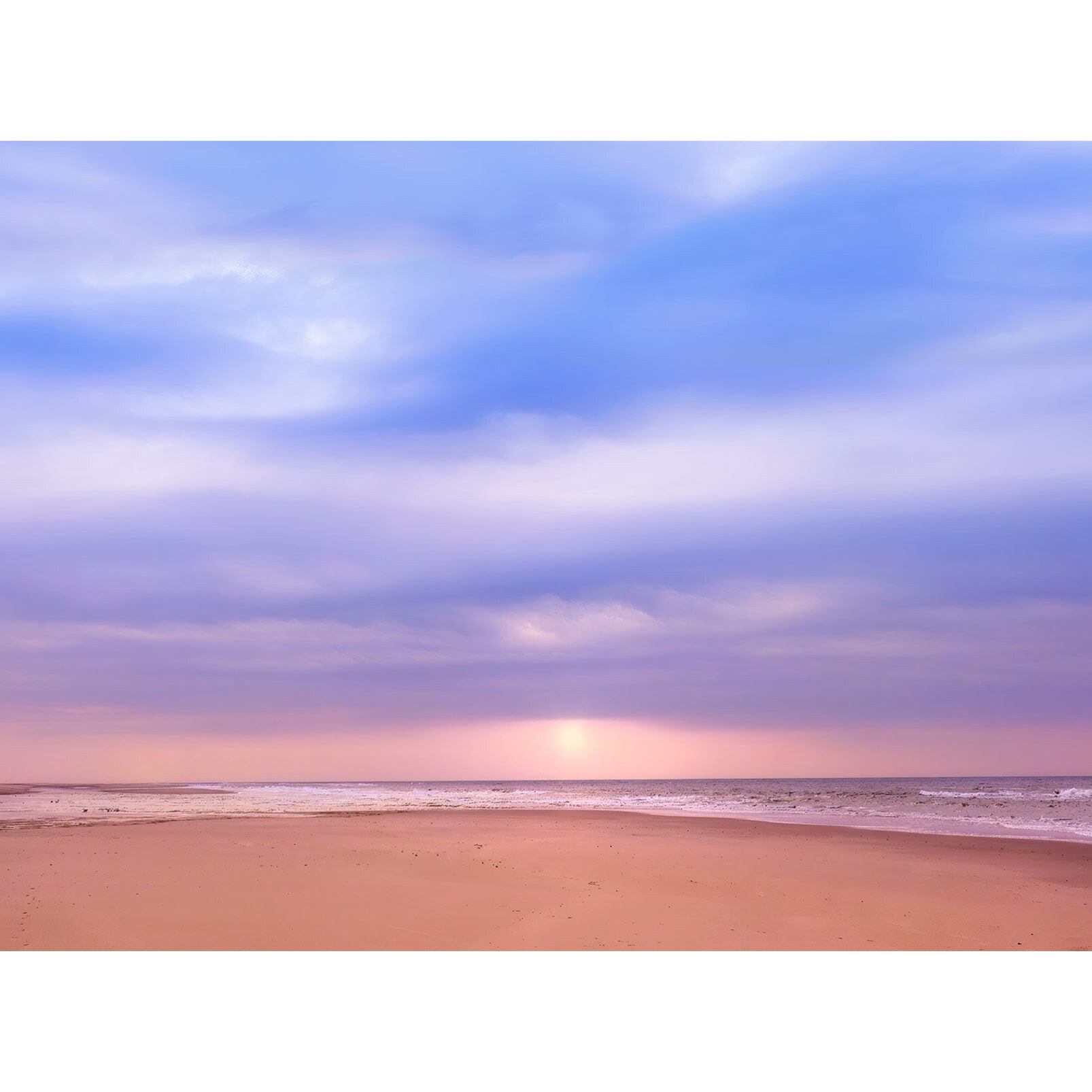 Papier peint panoramique grande plage Intissé