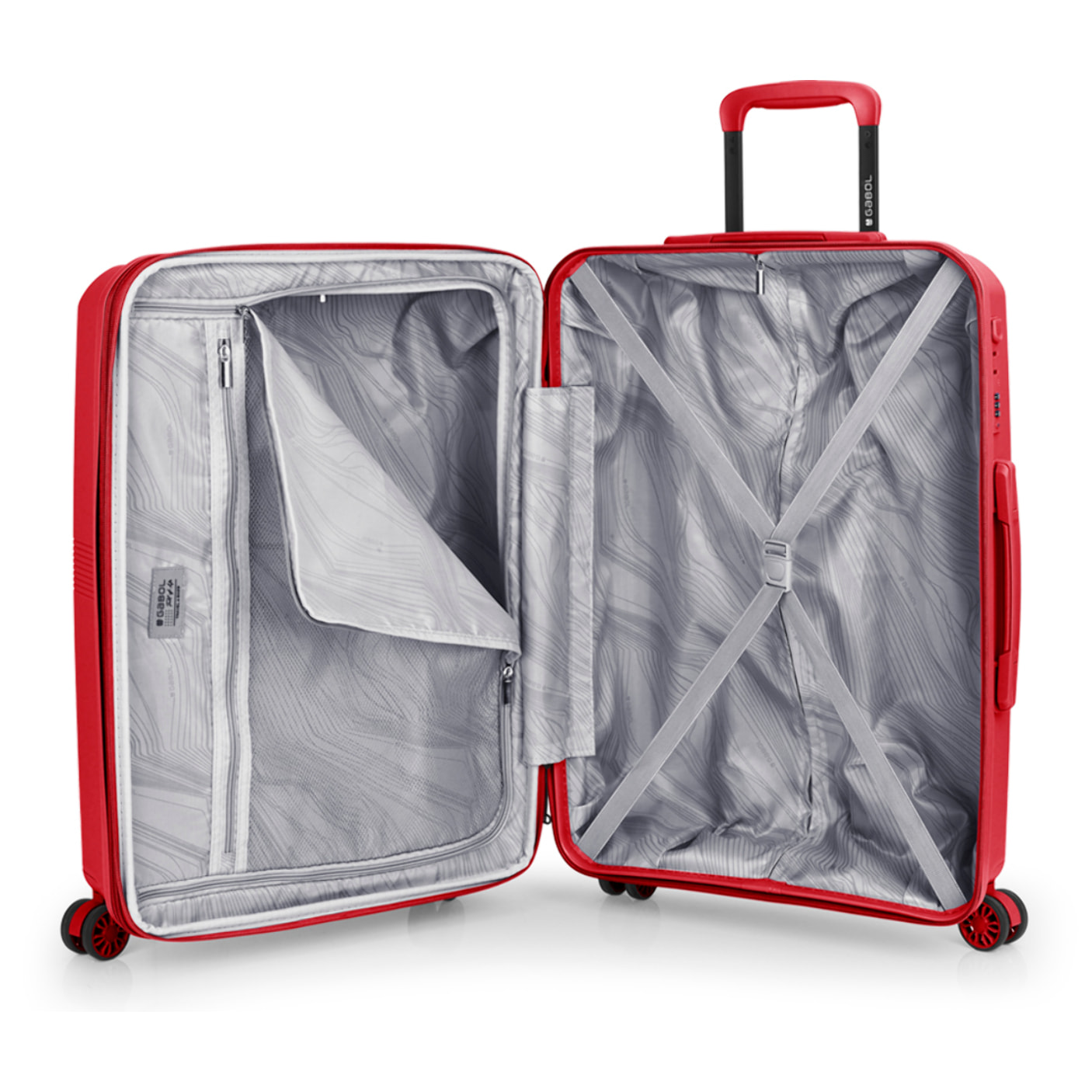 Juego de 2 maletas rígidas (cabina y mediana) STEADY