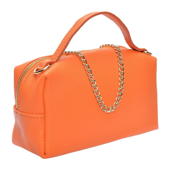 Borsa a spalla Anna Luchini Arancio
