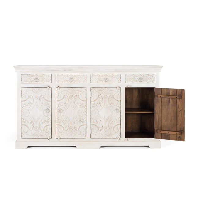 Buffet 4 portes 100x180x40cm