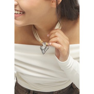 Colgante PÁLPITO PLATEADO U