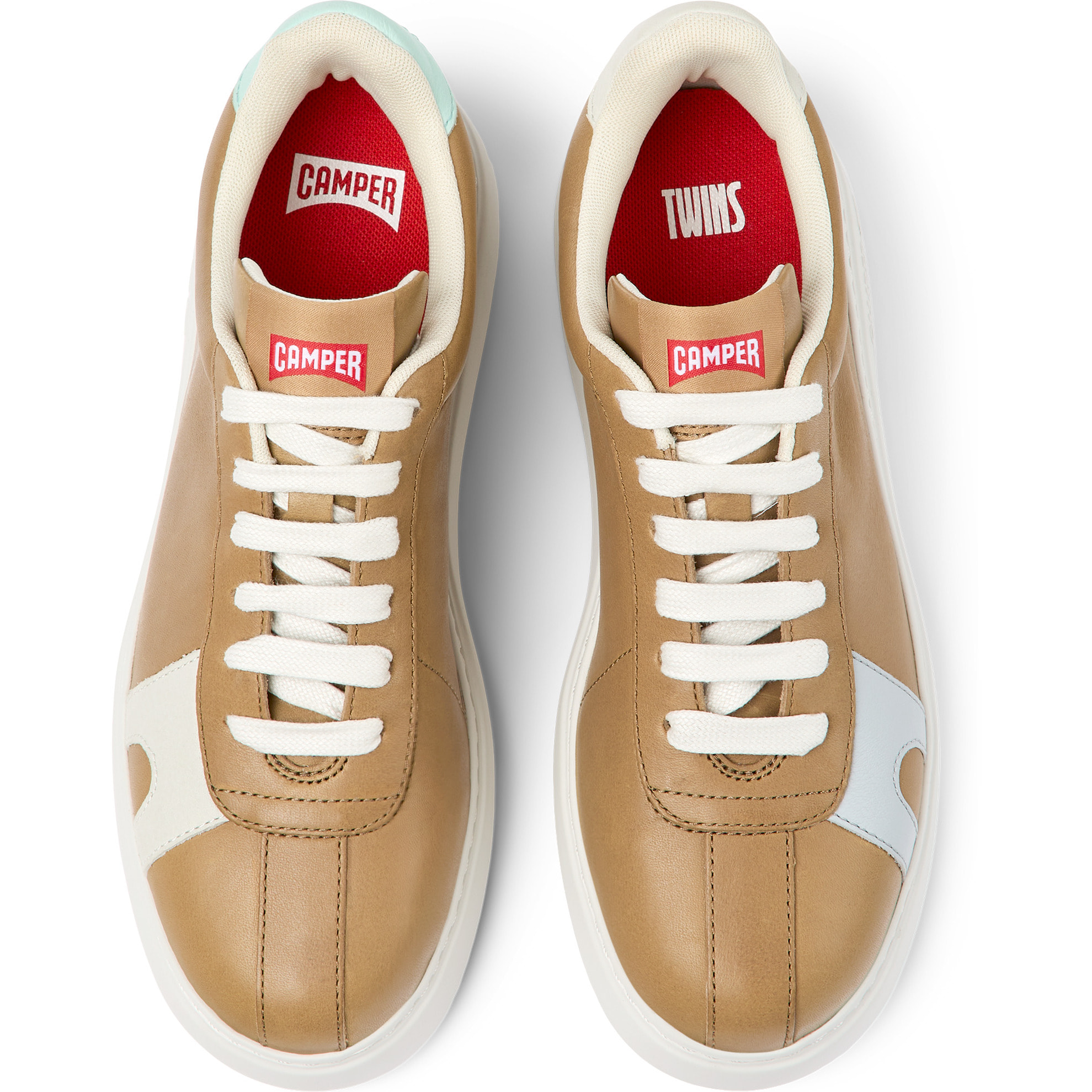 Zapatillas - CAMPER Runner K21 - Marron - Cuero liso