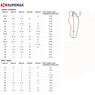 Sneakers Superga Bambino/a Bianco 3844 Vegan Material Club Kids