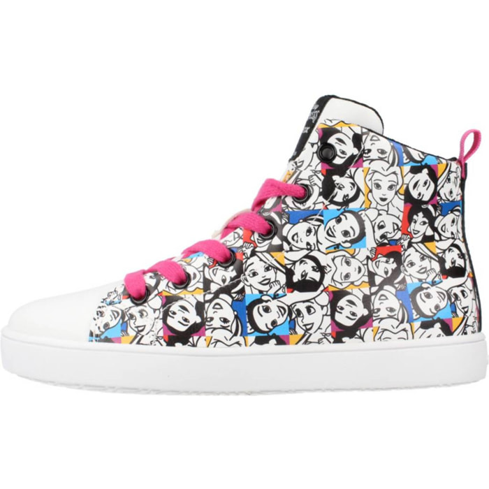 Zapatillas Niña de la marca GEOX  modelo J KATHE GIRL BLANCO