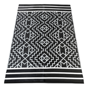 Tapis extérieur Inca 160x240cm noir