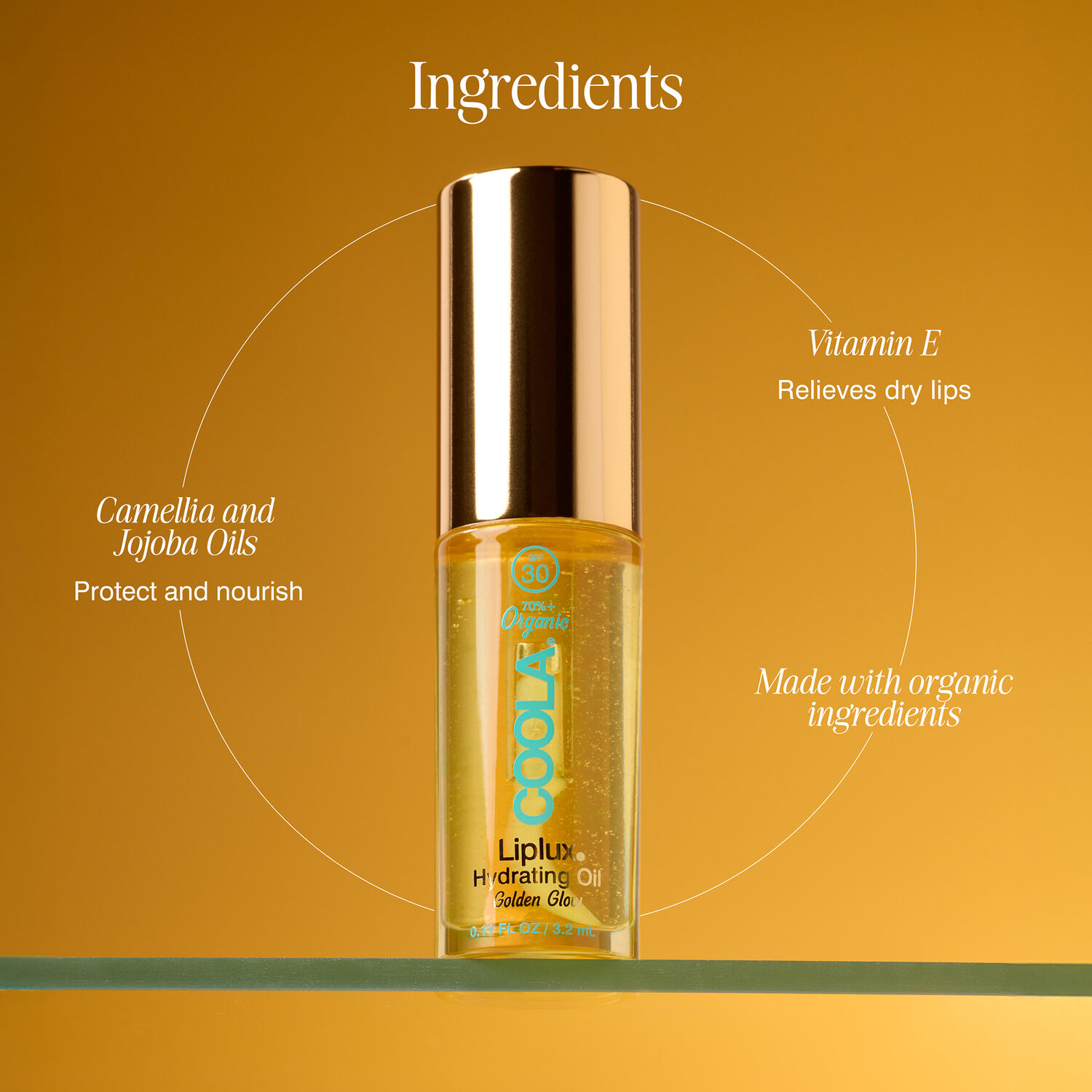Liplux® - Huile à lèvres hydratante SPF 30 3,2 ml