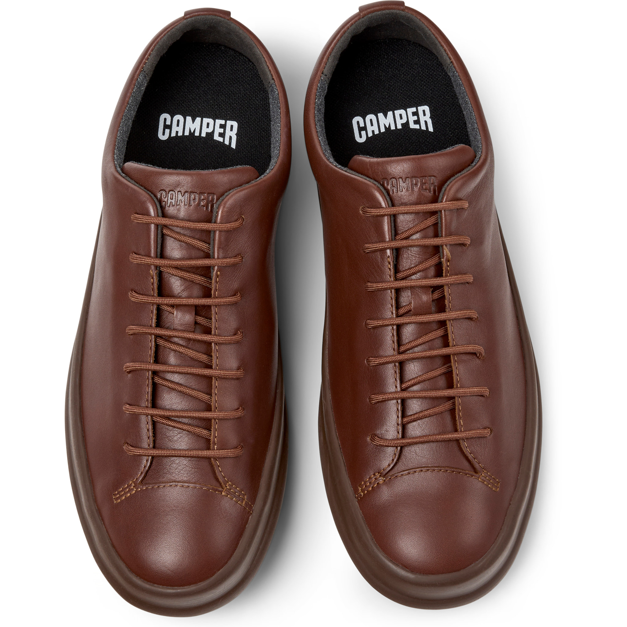 Sneakers - CAMPER Chasis Sport - Marrone - Pelle liscia