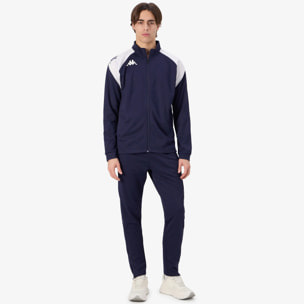 Kappa - Felpe Uomo Blu - Kappa4Football Lenno